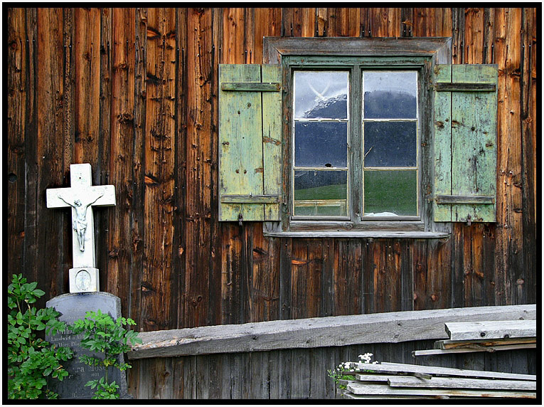 Steingaden, Bayern, an der Wieskirche 2007