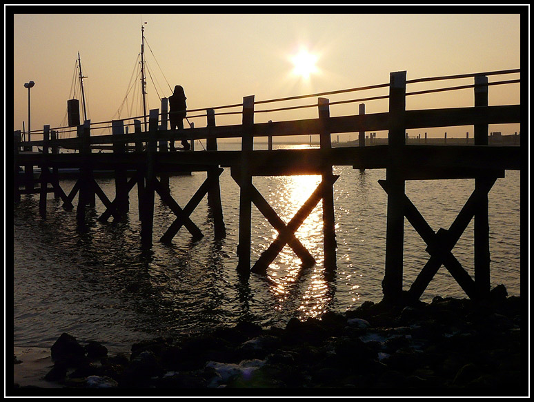 Spiekeroog, Hafen 2008